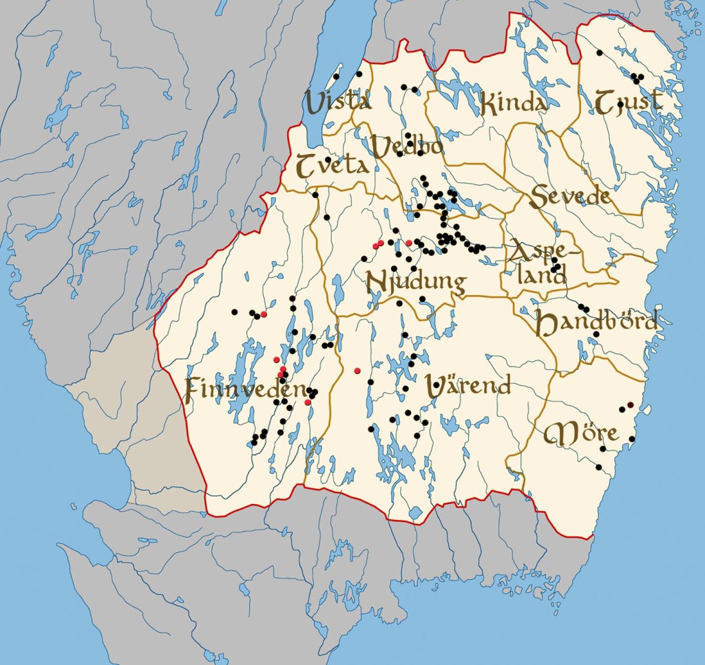 Map_of_landscape_Smaland_Sweden